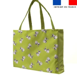 Kit couture sac cabas motif bébé dalmatien - Création Stillistic