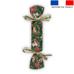 Kit crackers de Noël animaux couronne et fleur de Noël - Création Stillistic