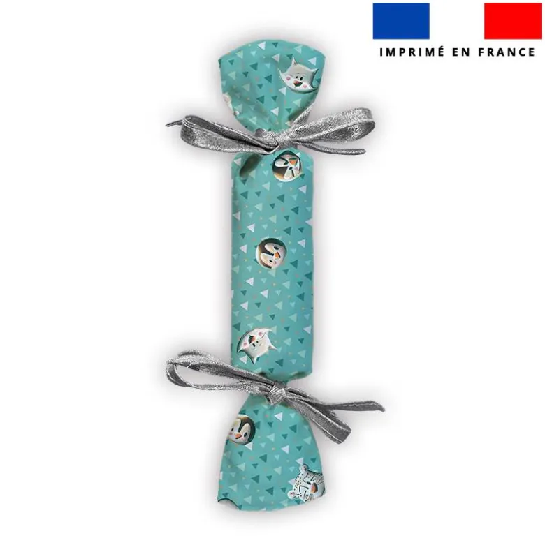 Kit crackers de Noël animaux du froid - Création Stillistic