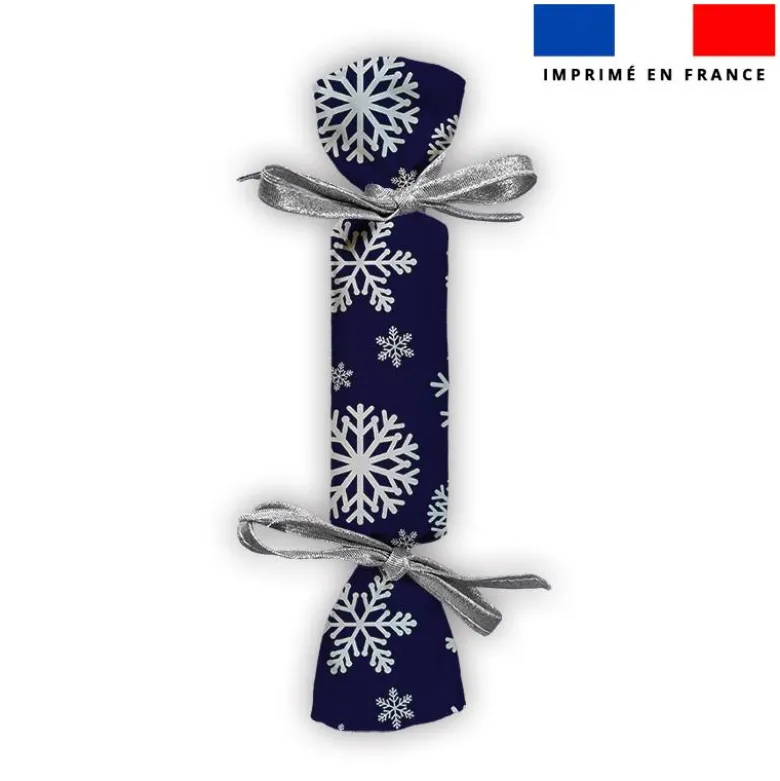 Kit crackers de Noël bleu et blanc