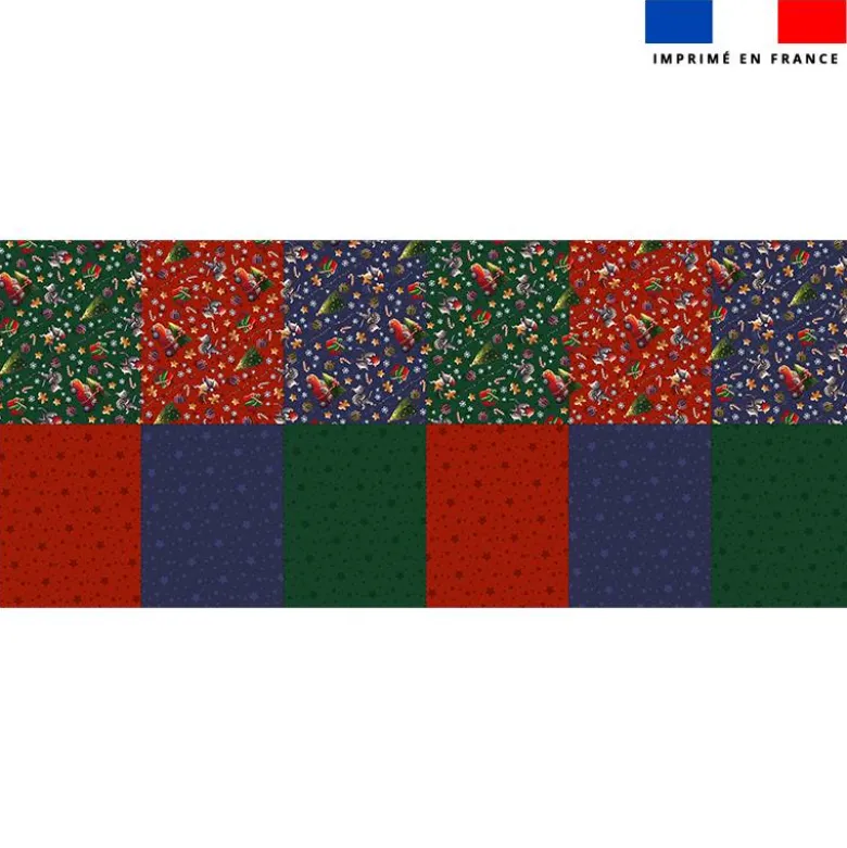 Kit crackers de Noël souris de Noël - Création Stillistic