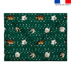 Kit décoration de Noel motif animaux du froid - Création Stillistic