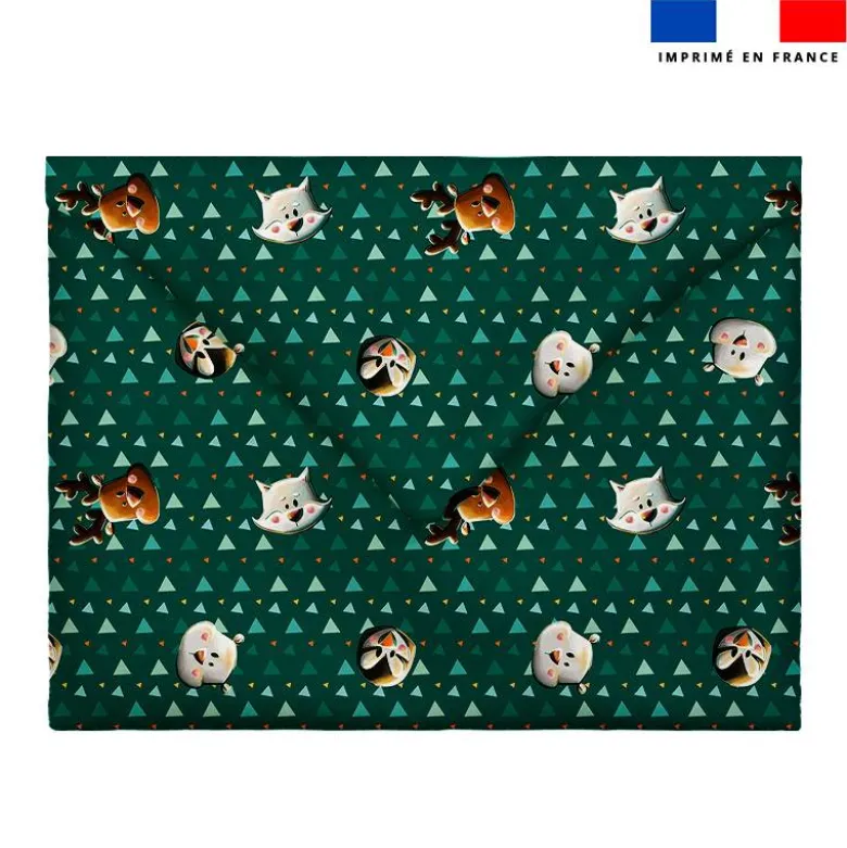 Kit décoration de Noel motif animaux du froid - Création Stillistic
