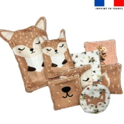 Kit de toilette motif biche