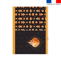 Kit hotte de Noel motif Noël ex-voto pain d'épices - Création Stillistic