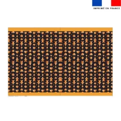 Kit hotte de Noel motif Noël pain d'épices - Création Stillistic