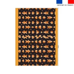 Kit hotte de Noel motif Noël pain d'épices - Création Stillistic