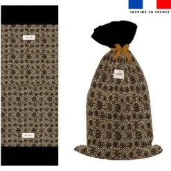 Kit hotte de Noel motif noël sauvage