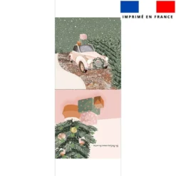 Kit hotte de Noel motif Noël Scandinave