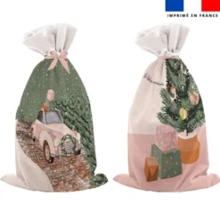 Kit hotte de Noel motif Noël Scandinave