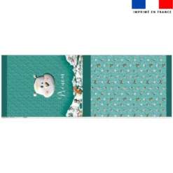 Kit hotte personnalisée motif animaux du froid ours - Création Stillistic