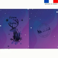 Kit hotte personnalisé motif Christmas Magic