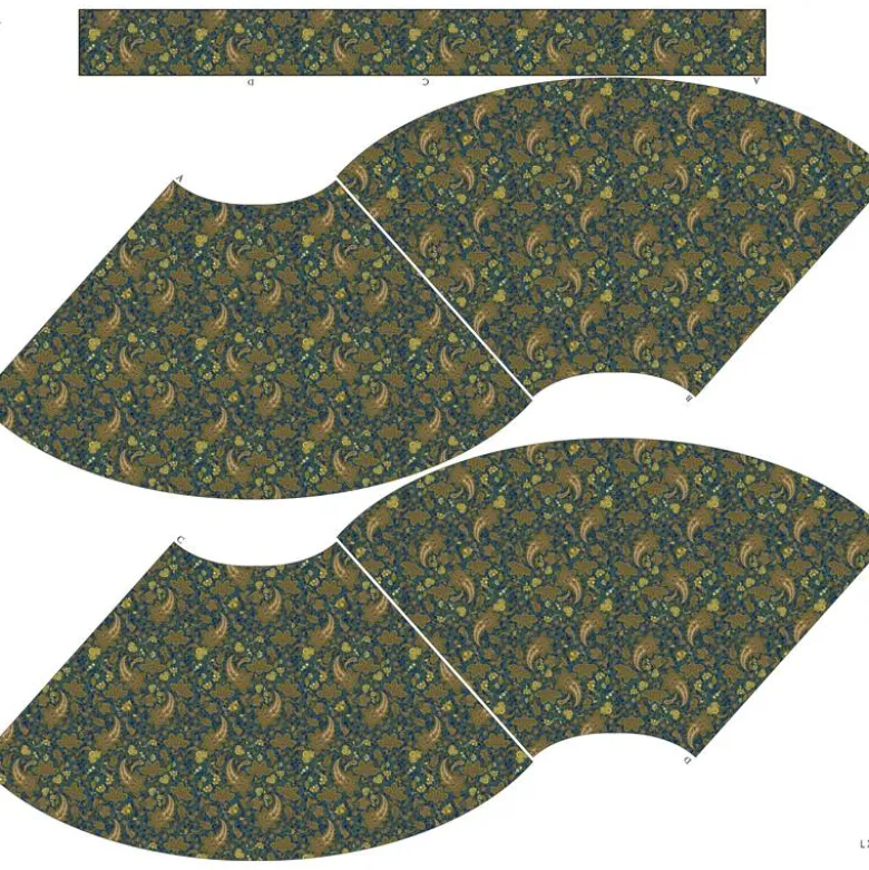 Kit Jupe Courte - Cachemire vert