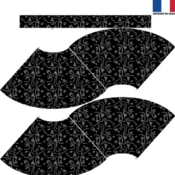 Kit Jupe Courte - Dessin visage au trait continu