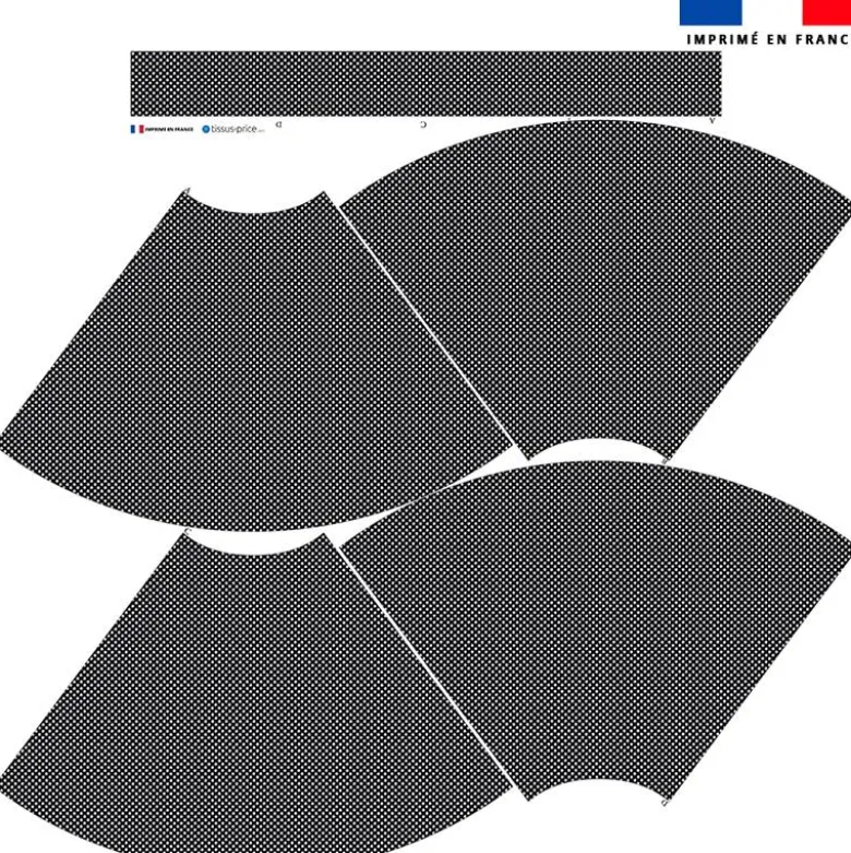 Kit Jupe Mi-Genoux - Pois
