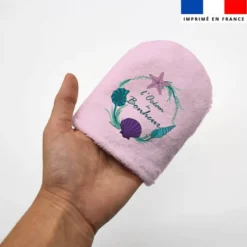 Kit mini-gants nettoyants motif sirène