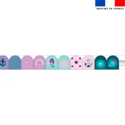 Kit mini-gants nettoyants motif sirène