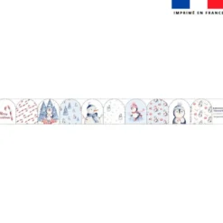 Kit mini-gants nettoyants motif pingouin de Noel