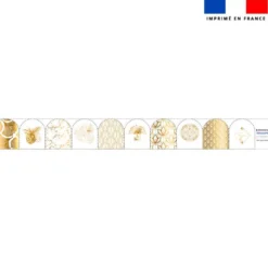 Kit mini-gants nettoyants motif art déco gold