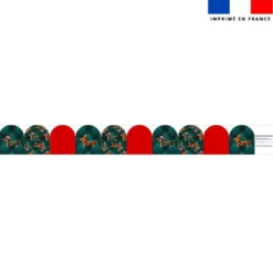 Kit mini-gants nettoyants motif Teckels de Noël - Création Stillistic
