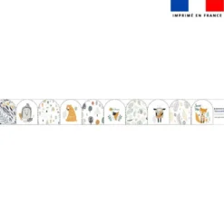 Kit mini-gants nettoyants motif renard de la forêt