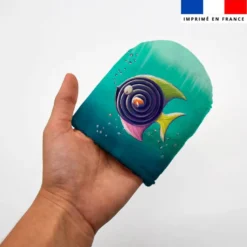 Kit mini-gants nettoyants motif poissons bonbons - Création Stillistic