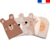Kit mini-gants nettoyants motif petit ourson