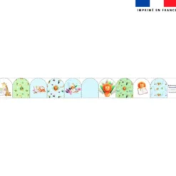 Kit mini-gants nettoyants motif safari à l'école