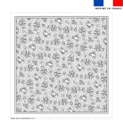 Kit nappe à colorier poule et oeufs de Pâques - Création Stillistic