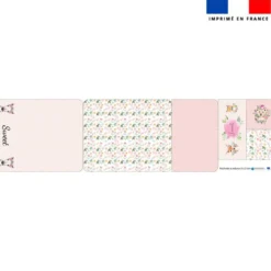 Kit pochette ardoise motif animaux aquarelle