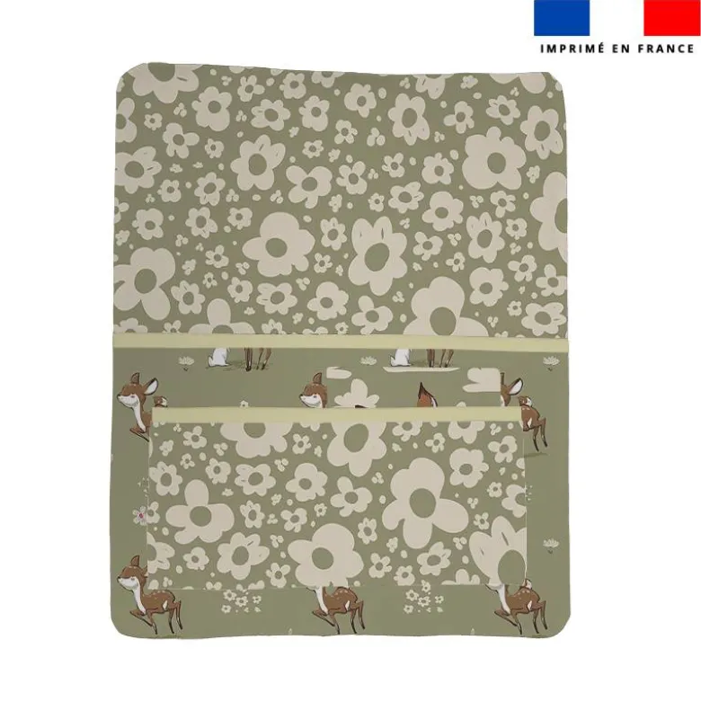 Kit pochette ardoise motif animaux de la clairière