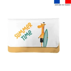 Kit pochette ardoise motif animaux à la plage