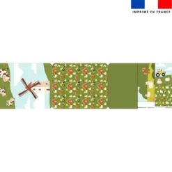 Kit pochette ardoise motif animaux de la ferme