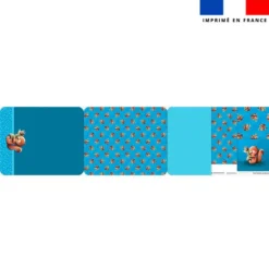 Kit pochette ardoise motif bébé écureuil - Création Stillistic