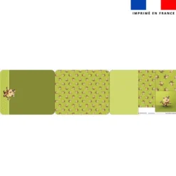 Kit pochette ardoise motif bébé singe - Création Stillistic