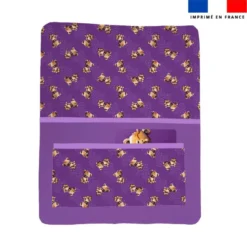 Kit pochette ardoise motif bébé hyène - Création Stillistic
