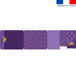 Kit pochette ardoise motif bébé lynx - Création Stillistic