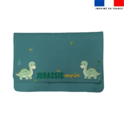 Kit pochette ardoise motif bébé dino