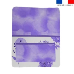 Kit pochette ardoise motif chat aquarelle