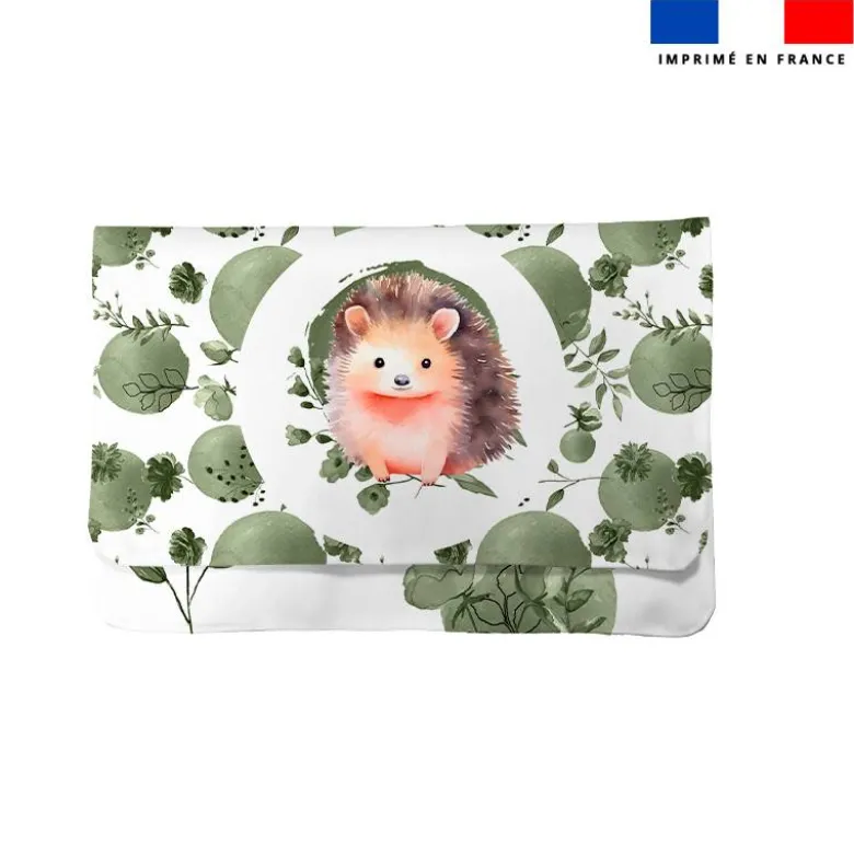 Kit pochette ardoise motif choupisson aquarelle