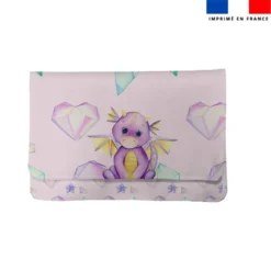 Kit pochette ardoise motif dragon