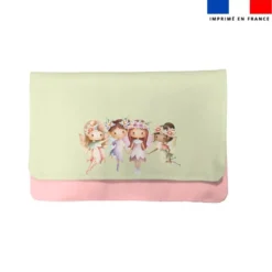 Kit pochette ardoise motif fées