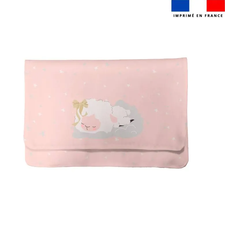 Kit pochette ardoise motif mouton des rêves