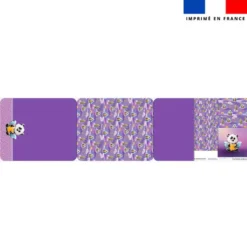 Kit pochette ardoise motif panda ange - Création Stillistic
