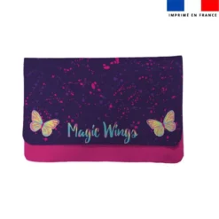 Kit pochette ardoise motif papillon