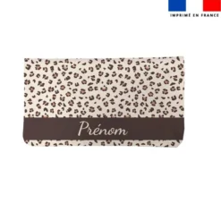 Kit pochette ardoise motif personnalisée - Léopard