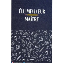 Kit pochette jean motif élu meilleur maître