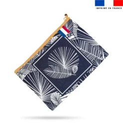 Kit pochette jean motif super mamie art déco