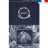 Kit pochette jean motif super maîtresse art déco