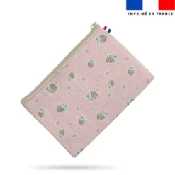 Kit pochette motif lapin féerique rose - Création Lucie OBATON